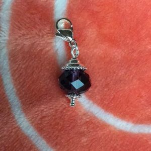 3 FOR $18! Purple Crystal Origami Owl Dangle